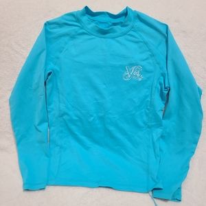 Val Surf Aqua Unisex Rashguard Size 12 KIDS